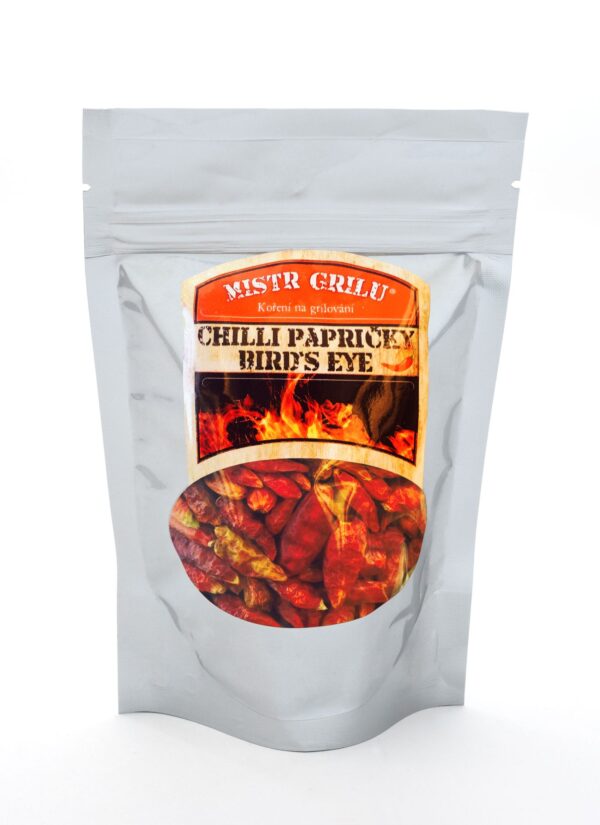 Mistr grilu Chili papričky Bird´s Eye 50g